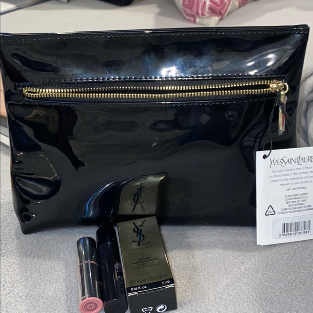 YSL cosmetic bag
